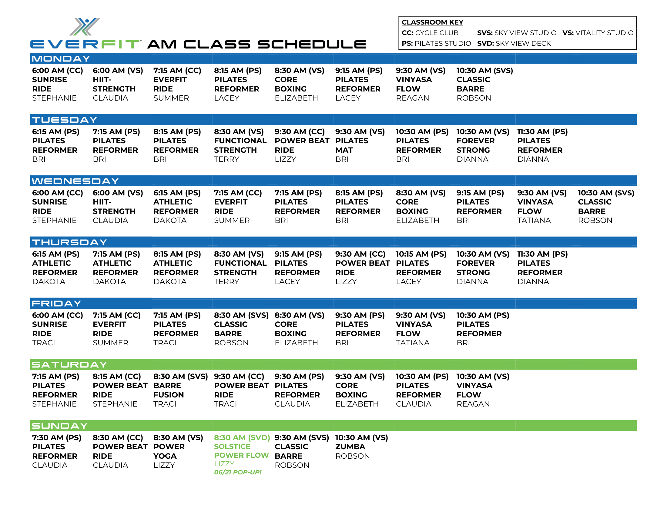 Everfit Classes